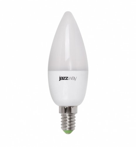 Лампа светодиодная JazzWay PLED-DIM C37 Е14 220В 7Вт 540Лм 4000К 37х98мм фото Лампа светодиодная JazzWay PLED-DIM C37 Е14 220В 7Вт 540Лм 4000К 37х98мм картинка